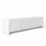 Darrahopens Furniture > Living Room > TV Units Artiss TV Unit Entertainment Unit Storage Cabinet Adjustable Shelf 180cm White