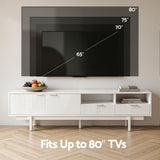 Darrahopens Furniture > Living Room > TV Units Artiss TV Unit Entertainment Unit Storage Cabinet Drawer 200cm White