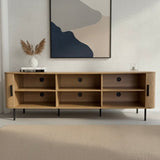 Darrahopens Furniture > Living Room > TV Units Florence 2 Door Entertainment Unit Oak