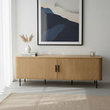 Darrahopens Furniture > Living Room > TV Units Florence 2 Door Entertainment Unit Oak