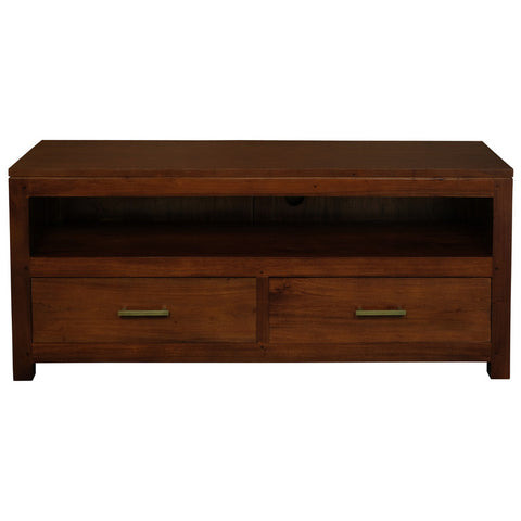 Darrahopens Furniture > Living Room > TV Units Paris 2 Drawer Entertainment Unit (Mahogany)