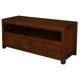 Darrahopens Furniture > Living Room > TV Units Paris 2 Drawer Entertainment Unit (Mahogany)