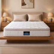 Darrahopens Furniture > Mattresses > Double Mattress Giselle 30cm Double Spring Mattress Tencel Cover 5-Zone Firm Back Support In Australia - Darrahopens