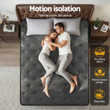 Darrahopens Furniture > Mattresses > Double Mattress Giselle Bedding 35cm Mattress Graphene Memory Foam Medium Firm Euro Top Mattresses Double
