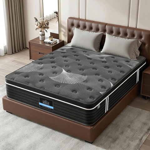 Darrahopens Furniture > Mattresses > Double Mattress Giselle Bedding 35cm Mattress Graphene Memory Foam Medium Firm Euro Top Mattresses Double
