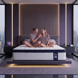 Darrahopens Furniture > Mattresses > Double Mattress Levitex 35CM Double Mattresses Gel Memory Foam and 7-Zone Ergonomic Pocket Spring, Anti-Roll Dual-Row Edge, Undisturbed Deep Sleep For Restless Couples, Triple Cooling System