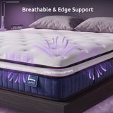 Darrahopens Furniture > Mattresses > Double Mattress Levitex Double Mattress 23CM With Pocket Spring & Cooling Gel Foam, Medium-Firm Full-Body Support, Mattresses In A Box In Australia - Darrahopens