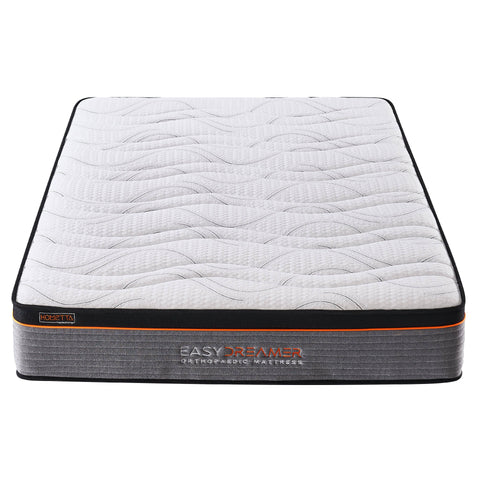 Darrahopens Furniture > Mattresses EasyDreamer Orthopaedic Euro Top Pocket Spring Queen Mattress