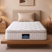 Darrahopens Furniture > Mattresses > King Single Mattress Giselle 30cm King Single Spring Mattress Tencel Cover 5-Zone Firm Back Support In Australia - Darrahopens