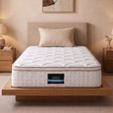 Darrahopens Furniture > Mattresses > King Single Mattress Giselle 30cm King Single Spring Mattress Tencel Cover 5-Zone Firm Back Support In Australia - Darrahopens