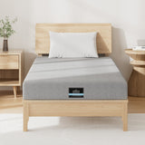 Darrahopens Furniture > Mattresses > King Single Mattress Giselle Bedding Cool Gel Memory Foam Mattress Charcoal 7-Zone Washable Bamboo Cover 15cm King Single