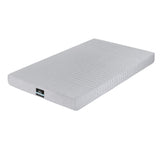 Darrahopens Furniture > Mattresses > King Single Mattress Giselle Bedding Cool Gel Memory Foam Mattress Charcoal 7-Zone Washable Bamboo Cover 15cm King Single