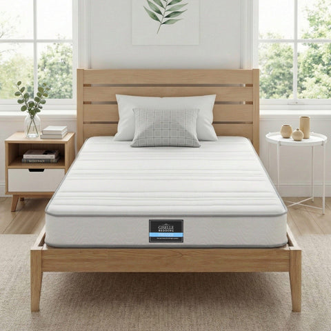Darrahopens Furniture > Mattresses > King Single Mattress Giselle King Single Mattress 20cm with Reinforced Edge Support Egg-Crate Foam