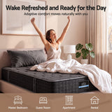Darrahopens Furniture > Mattresses > King Single Mattress Giselle King Single Reversible Spring Mattress Cashmere Cover Gel Foam Firm 35cm In Australia - Darrahopens