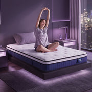 Darrahopens Furniture > Mattresses > King Single Mattress Levitex King Single Mattress 23CM With Pocket Spring & Cooling Gel Foam, Medium-Firm Full-Body Support, Mattresses In A Box In Australia - Darrahopens