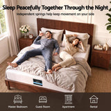 Darrahopens Furniture > Mattresses > King Size Mattress Giselle 25cm King Hybrid Mattress Soft Knitted Fabric Edge Support Gel Foam In Australia - Darrahopens