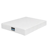 Darrahopens Furniture > Mattresses > King Size Mattress Giselle 25cm King Hybrid Mattress Soft Knitted Fabric Edge Support Gel Foam In Australia - Darrahopens