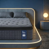 Darrahopens Furniture > Mattresses > King Size Mattress Levitex 33 cm Mattress 8.0 Extra Firm 7-Zone Pocket Spring Mattress with Dual-Row Edge Support & Breathable Knit Cover King