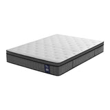 Darrahopens Furniture > Mattresses > King Size Mattress Levitex King Mattress 2 Rows Edge Support for Deep Sleep 5-Zone Ergonomic Pocket Spring Breathable Corrugated Sponge Medium Firm 30CM