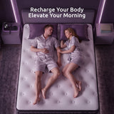Darrahopens Furniture > Mattresses > King Size Mattress Levitex King Mattress 2 Rows Edge Support for Deep Sleep 5-Zone Ergonomic Pocket Spring Breathable Corrugated Sponge Medium Firm 30CM