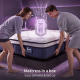 Darrahopens Furniture > Mattresses > King Size Mattress Levitex King Mattress 23CM With Pocket Spring & Cooling Gel Foam, Medium-Firm Full-Body Support, Mattresses In A Box In Australia - Darrahopens