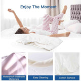 Darrahopens Furniture > Mattresses > Mattress Toppers 100% Terry Cotton Fitted Mattress Protector Waterproof King