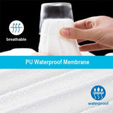 Darrahopens Furniture > Mattresses > Mattress Toppers 100% Terry Cotton Fitted Mattress Protector Waterproof King