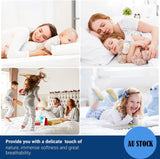 Darrahopens Furniture > Mattresses > Mattress Toppers 100% Terry Cotton Fitted Mattress Protector Waterproof Queen