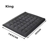 Darrahopens Furniture > Mattresses > Mattress Toppers 5CM Bedding Luxury Pillowtop Mattress Topper Mat Pad Antibacterial and dust mite-resistant King:183*203cm