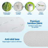 Darrahopens Furniture > Mattresses > Mattress Toppers Giselle 12cm Memory Foam Mattress Topper Ventilated Cool Gel Bamboo Cover Double
