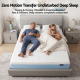 Darrahopens Furniture > Mattresses > Mattress Toppers Giselle 22cm Cooling Gel Memory Foam Mattress Double Medium Firm