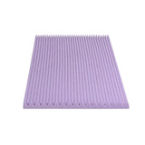 Darrahopens Furniture > Mattresses > Mattress Toppers Giselle 5cm Memory Foam Mattress Topper Lavender Infused Egg Crate King Single