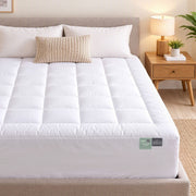 Darrahopens Furniture > Mattresses > Mattress Toppers Giselle 8cm King Memory Foam Mattress Topper Pillow Top with Gel Foam In Australia - Darrahopens