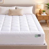 Darrahopens Furniture > Mattresses > Mattress Toppers Giselle 8cm King Memory Foam Mattress Topper Pillow Top with Gel Foam In Australia - Darrahopens