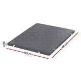 Darrahopens Furniture > Mattresses > Mattress Toppers Giselle 8cm Memory Foam Mattress Topper Gel Dual Layer Foam Bamboo Double