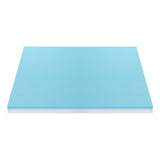 Darrahopens Furniture > Mattresses > Mattress Toppers Giselle 8cm Memory Foam Mattress Topper Gel Dual Layer Foam Bamboo Double