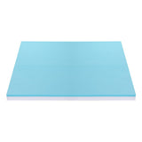 Darrahopens Furniture > Mattresses > Mattress Toppers Giselle 8cm Memory Foam Mattress Topper Gel Dual Layer Foam Bamboo King