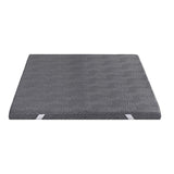 Darrahopens Furniture > Mattresses > Mattress Toppers Giselle 8cm Memory Foam Mattress Topper Gel Dual Layer Foam Bamboo King