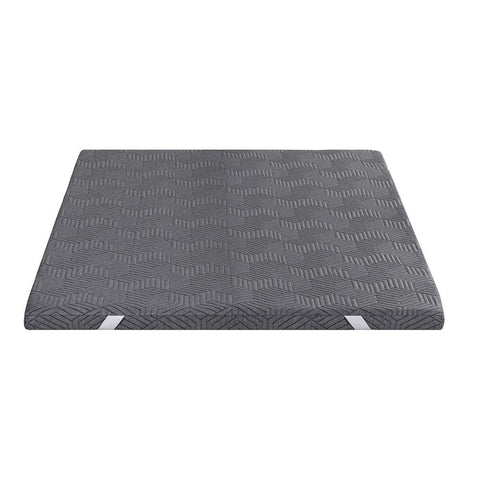 Darrahopens Furniture > Mattresses > Mattress Toppers Giselle 8cm Memory Foam Mattress Topper Gel Dual Layer Foam Bamboo King