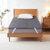 Darrahopens Furniture > Mattresses > Mattress Toppers Giselle 8cm Memory Foam Mattress Topper Gel Dual Layer Foam Bamboo King Single