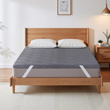 Darrahopens Furniture > Mattresses > Mattress Toppers Giselle 8cm Memory Foam Mattress Topper Gel Dual Layer Foam Bamboo Queen