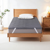 Darrahopens Furniture > Mattresses > Mattress Toppers Giselle 8cm Memory Foam Mattress Topper Gel Dual Layer Foam Bamboo Single