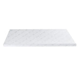 Darrahopens Furniture > Mattresses > Mattress Toppers Giselle 8cm Memory Foam Mattress Topper Gel Egg Crate Foam Bamboo Double