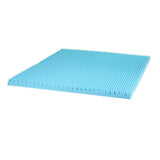 Darrahopens Furniture > Mattresses > Mattress Toppers Giselle 8cm Memory Foam Mattress Topper Gel Egg Crate Foam Bamboo Queen