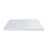 Darrahopens Furniture > Mattresses > Mattress Toppers Giselle 8cm Memory Foam Mattress Topper Gel Egg Crate Foam Bamboo Single
