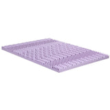 Darrahopens Furniture > Mattresses > Mattress Toppers Giselle 8cm Memory Foam Mattress Topper Lavender Infused Bamboo Cover 7-Zone Double