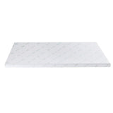 Darrahopens Furniture > Mattresses > Mattress Toppers Giselle Bedding 8cm Memory Foam Mattress Topper 7-Zone Graphite King