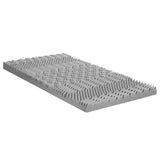 Darrahopens Furniture > Mattresses > Mattress Toppers Giselle Bedding 8cm Memory Foam Mattress Topper 7-Zone Graphite King Single