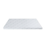 Darrahopens Furniture > Mattresses > Mattress Toppers Giselle Bedding 8cm Memory Foam Mattress Topper 7-Zone Graphite Single
