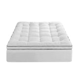 Darrahopens Furniture > Mattresses > Mattress Toppers Giselle Bedding Double Mattress Topper 5cm Coral Fleece